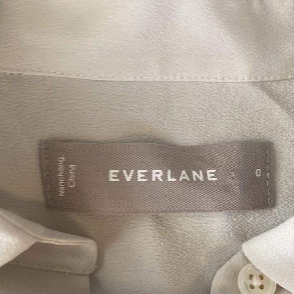 Everlane Short Sleeve Square Blouse - Picture 5 of 5